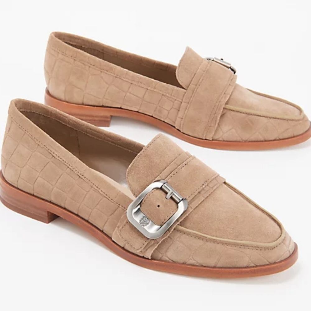Beige Loafers